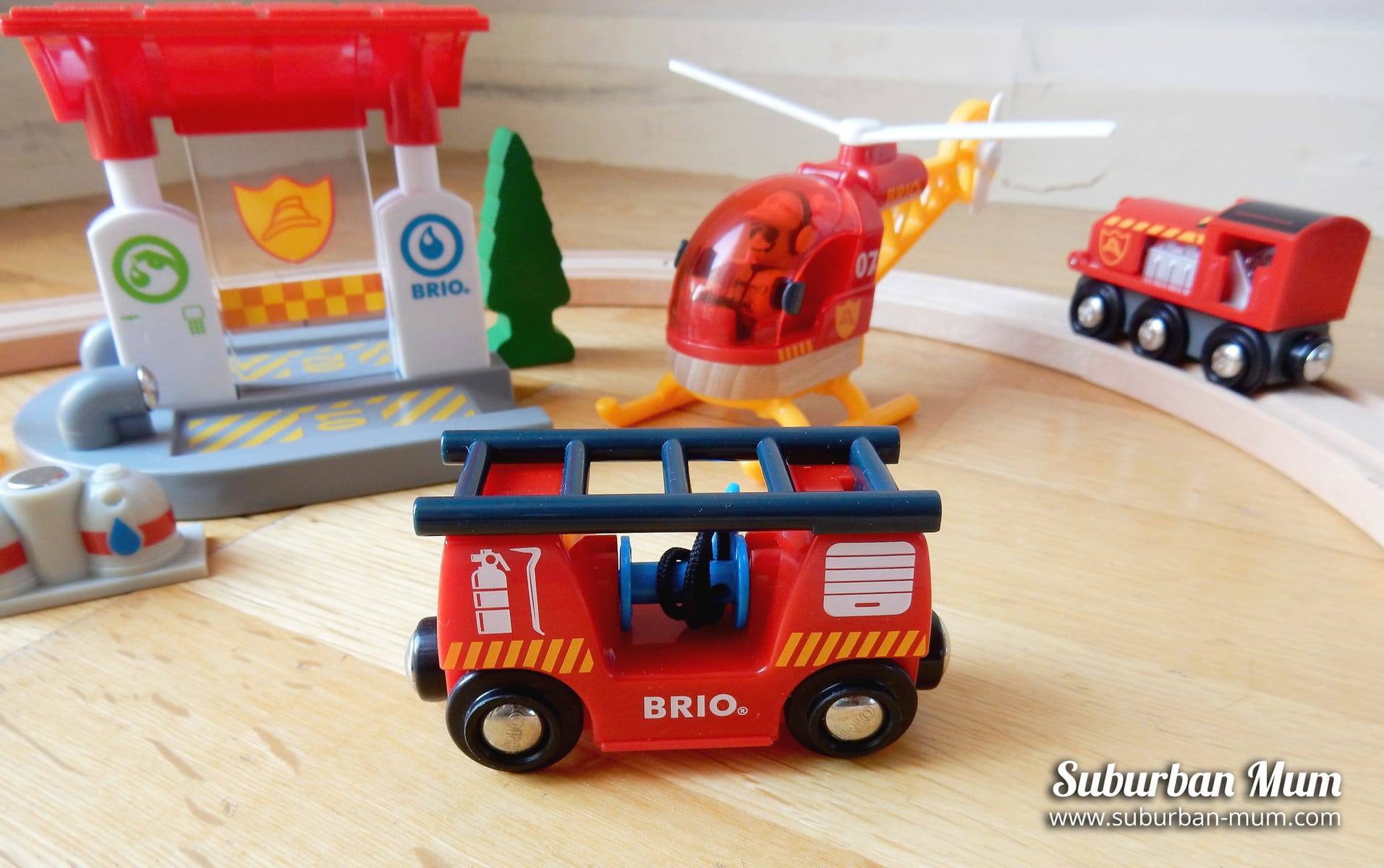 Review Brio Firefighter Set And Firefighter Helicopter Suburban Mum