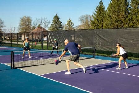 pickleball court