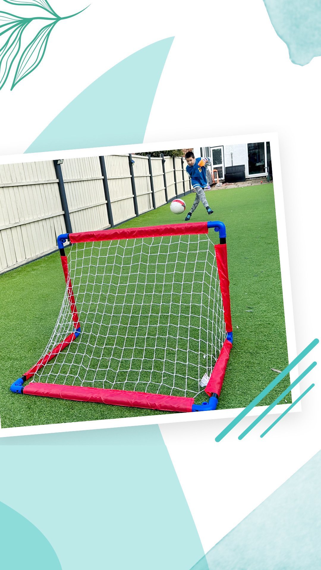 [AD] The sun has finally made an appearance and the boys have been making the most of it by spending it 
in the garden. 

They’re go-to is always football and they’ve been trying to improve their aim and accuracy with the new Messi Foldable Footlball goal from the #MessiTrainingSystem range. 

I love the fact the goal is foldable, making it easy to store away when not in use. It is also lightweight so you can effortlessly pack it up  and take it to the park or to a friend’s house.

The Messi Foldable Football Goal retails at £36 and can be purchased from @argos

You can read my full review here: https://www.suburban-mum.com/messi-foldable-football-goal/

#TrainLikeMessi #FoldableFootballGoal #FootballSkills #OutdoorFun #LionelMessi #LeoMessi #FootballAtHome #OutdoorKids #JustGetOutside #OutdoorsAndFree #ScreenFreeKids #WhateverTheWeatherKids @flair_gp