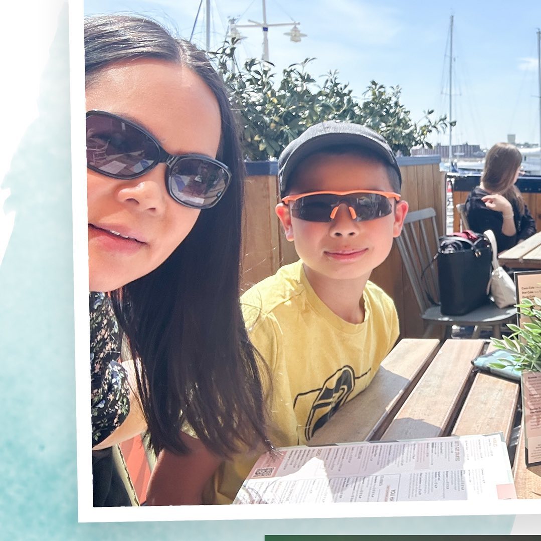 Pic 2 of 2
It's been a while since we had a family pic on the grid! This one was snapped over the end of May bank holiday weekend. We went to Gunwharf Quays for a spot of retail therapy and stopped off for lunch. The weather was 👌 and it felt like we were on holiday! Speaking of which - we still need to book somewhere to go over the summer.
If you're going abroad this summer, let me know where you're going. We need some inspiration!!