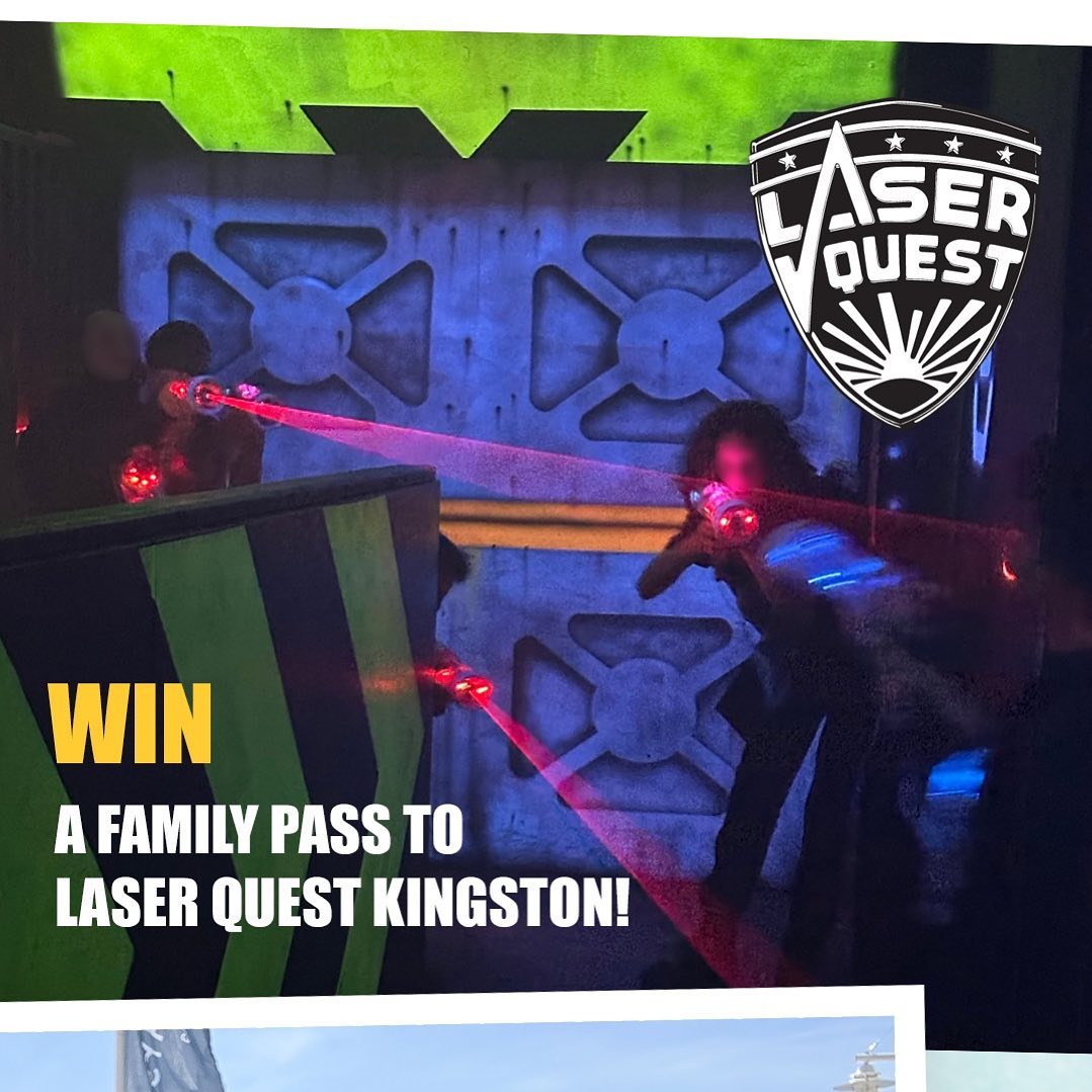 ***WIN a Family pass to Laser Quest Kingston!***
I've teamed up with the lovely people at @laserquestkingston to offer you the chance to win 1 of 2 Family passes to Laser Quest Kingston!
The Family pass is valid for 4 people at and includes:
• 1x 20 minute game of Laser Quest,
• 1x VR experience
• 2x Amusement tokens per person
To enter simply:
⭐️ LIKE and SAVE this post
⭐️ FOLLOW @suburbanmum and @laserquestkingston
⭐️ TAG your frienda
⭐️ Bonus entry - SHARE this post to your story & TAG @suburbanmum
The competition ends on Sunday 6 Aug at 11.59pm. The winner will be contacted shortly after. This competition is not affiliated with Instagram.
You can also read about our visit to Laser Quest here: https://www.suburban-mum.com/laser-quest-kingston/
If you can't wait and would like to head down to Laser Quest to try it out, use the code SUMMER20 for 20% off your booking. The code is valid from now until the end of August 2023 and can be used on Laser Quest games and birthday party bookings.