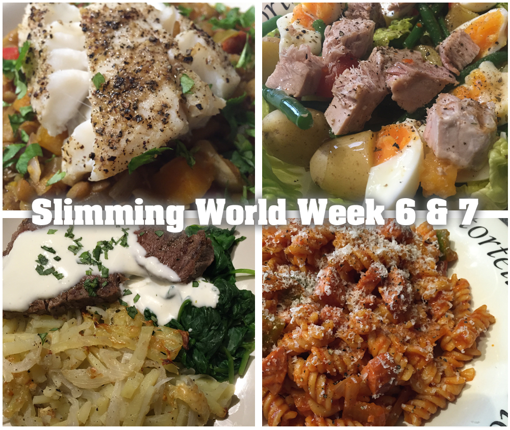 Slimming World weeks 6 and 7