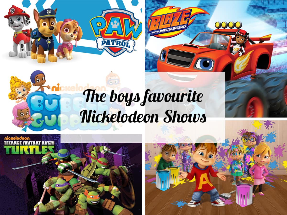 The Boys Favourite Nickelodeon Shows