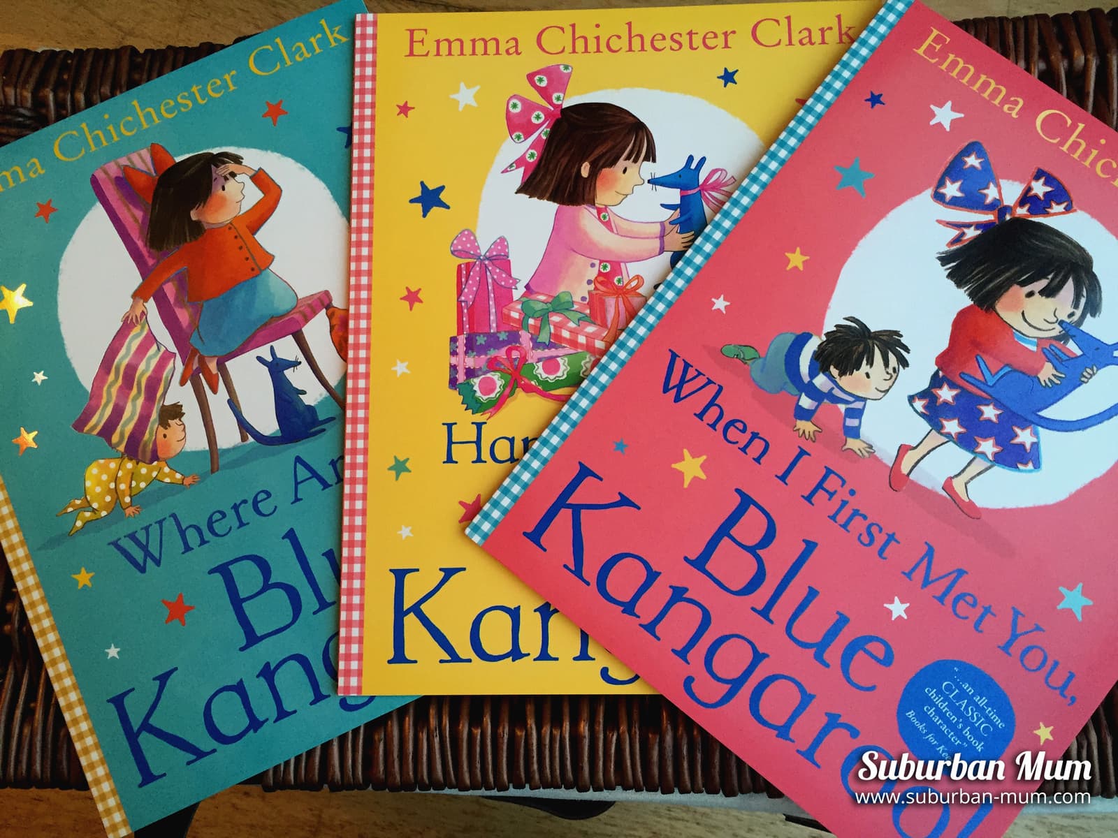The Blue Kangaroo series by Emma Chichester Clark