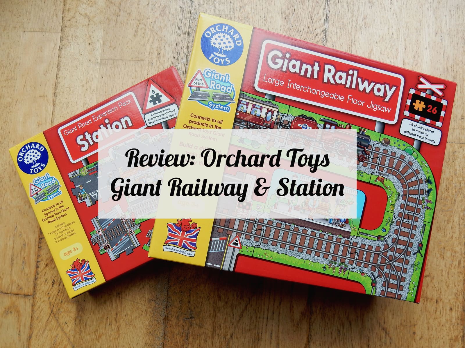 Review: Orchard Toys Giant Railway and Station