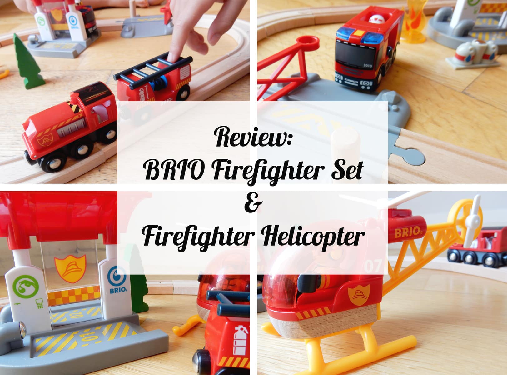 brio firefighter set