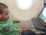 When did flying with kids become relaxing?