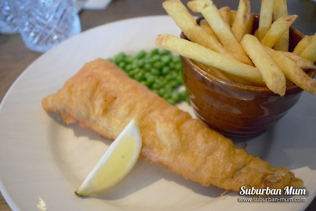 Kid's Fish and Chips - The Thames Court, Shepperton