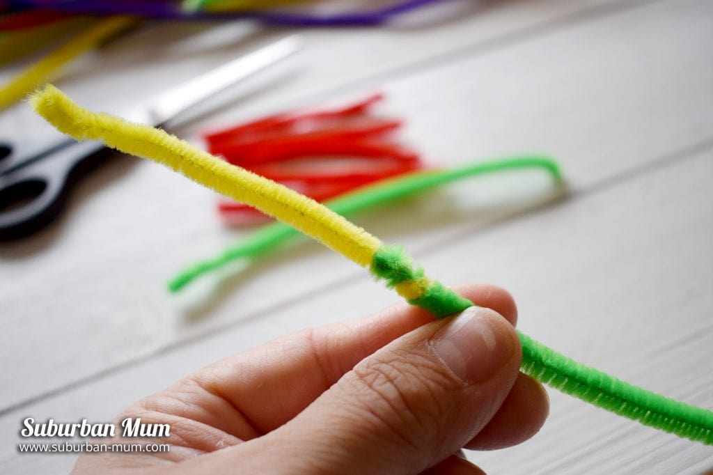 Craft Corner: How to make Pipe Cleaner Flowers | Suburban Mum