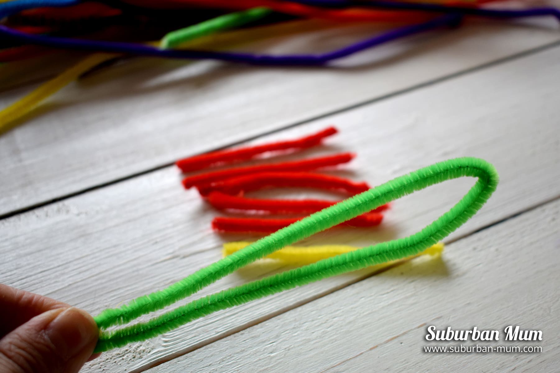 Craft Corner: How to make Pipe Cleaner Flowers | Suburban Mum