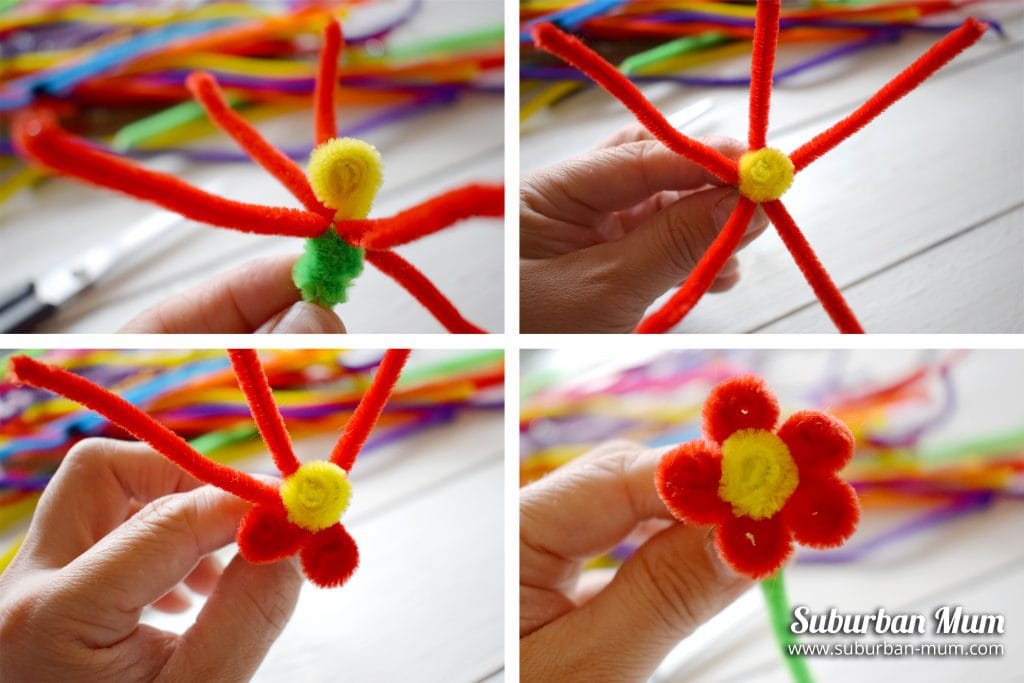 Craft Corner: How to make Pipe Cleaner Flowers
