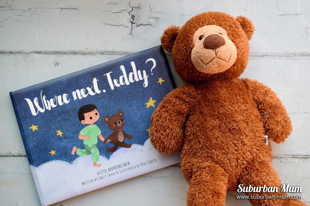 Where next, Teddy? Personalised children's book