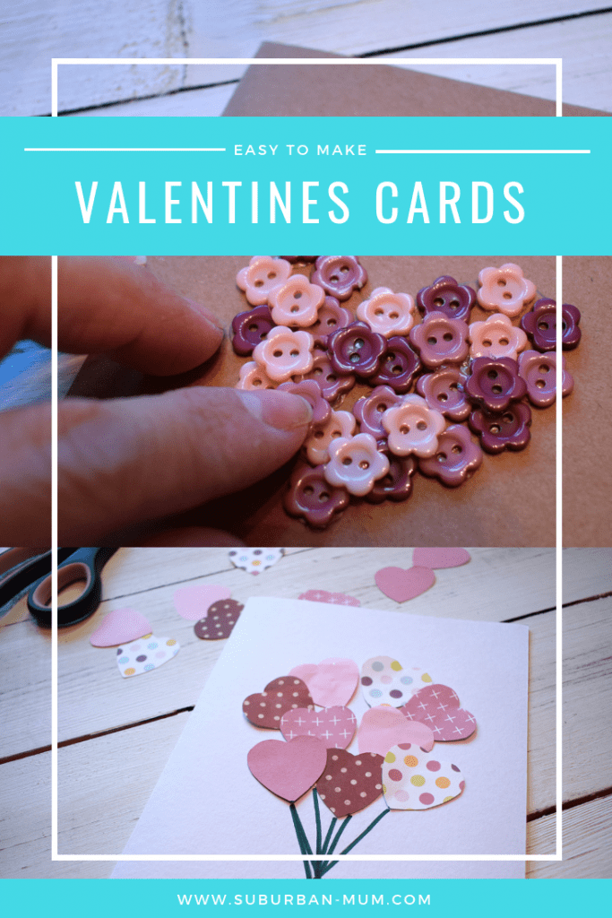 Easy to make Valentine's Cards with Bostik. Two simple but effective ways to create your own Valentine's Card