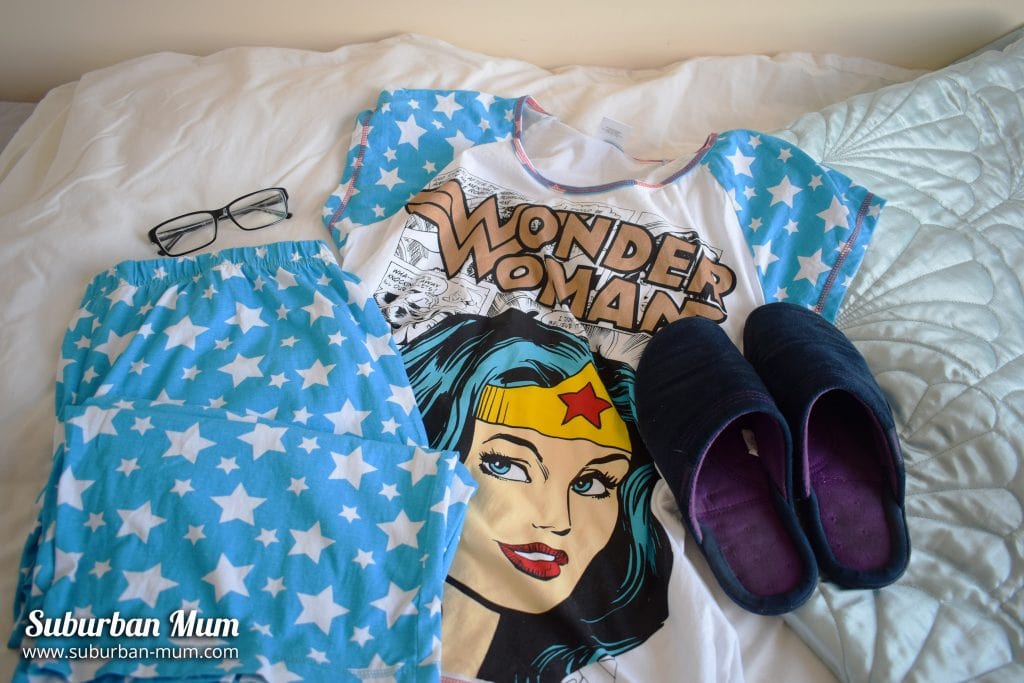 Wonder Woman Pyjamas from The Pyjama Factory
