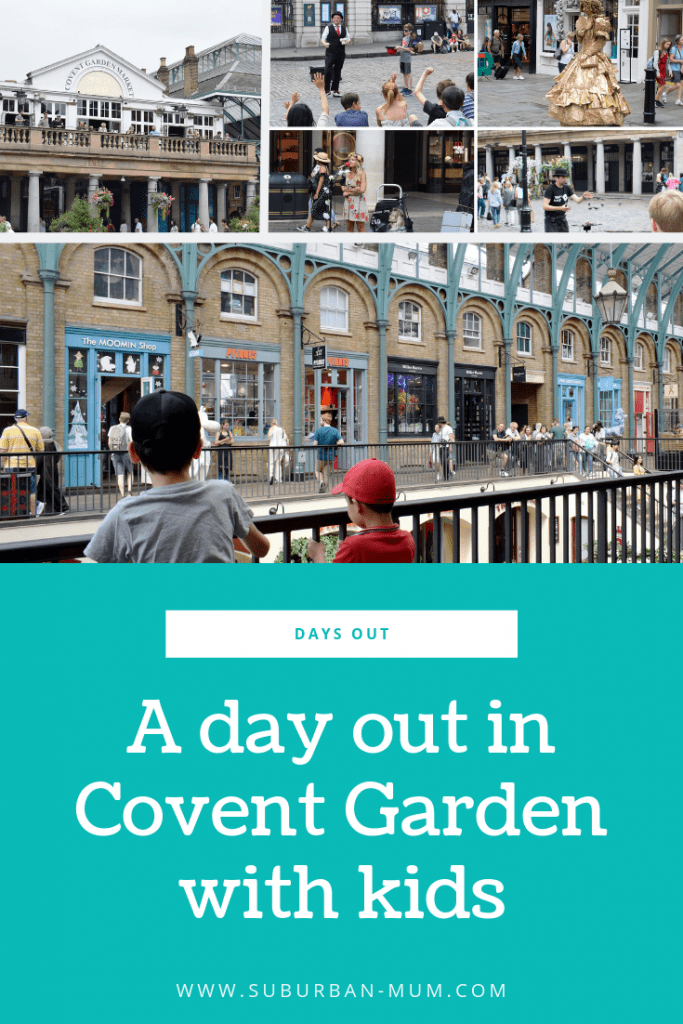 A Day out in Covent Garden with kids