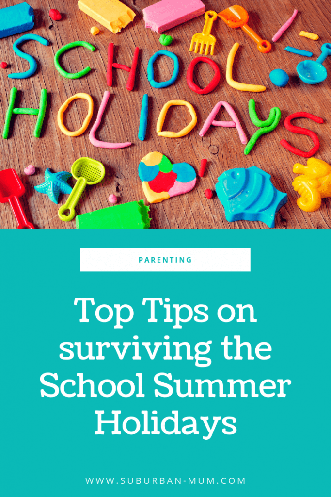 Top Tips on surviving the School Summer Holidays