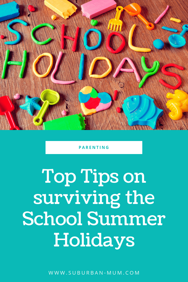 Top Tips on surviving the School Summer Holidays Suburban Mum