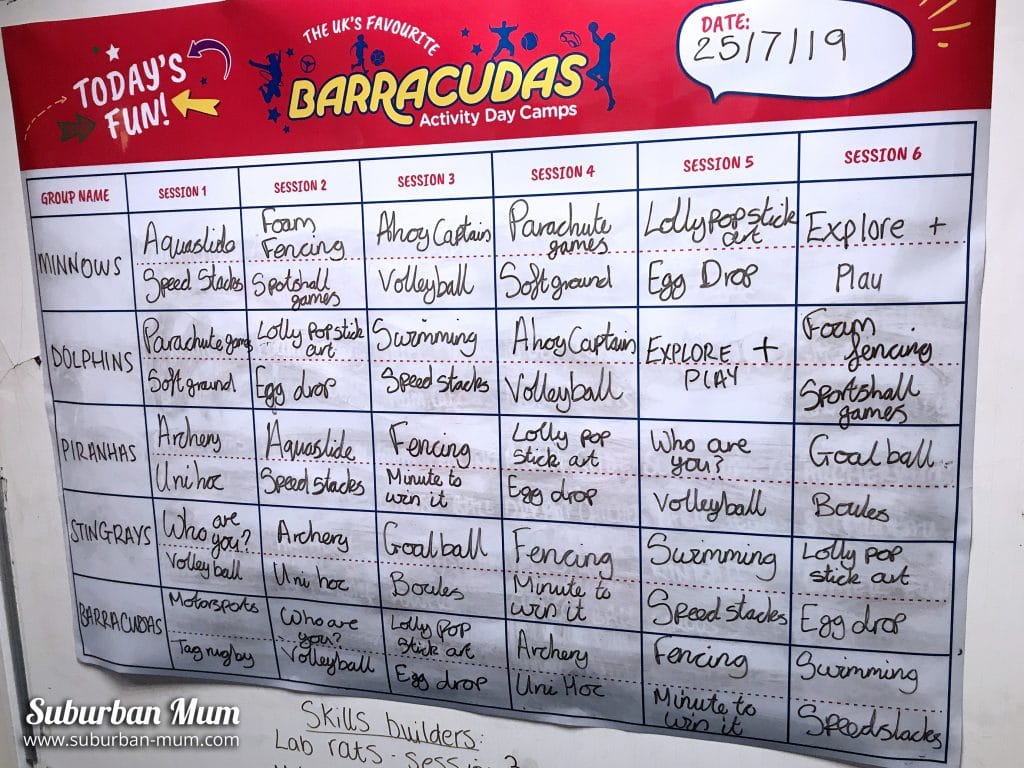 barracudas-timetable