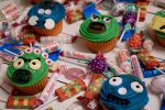 Monster Halloween Cupcakes with Swizzels