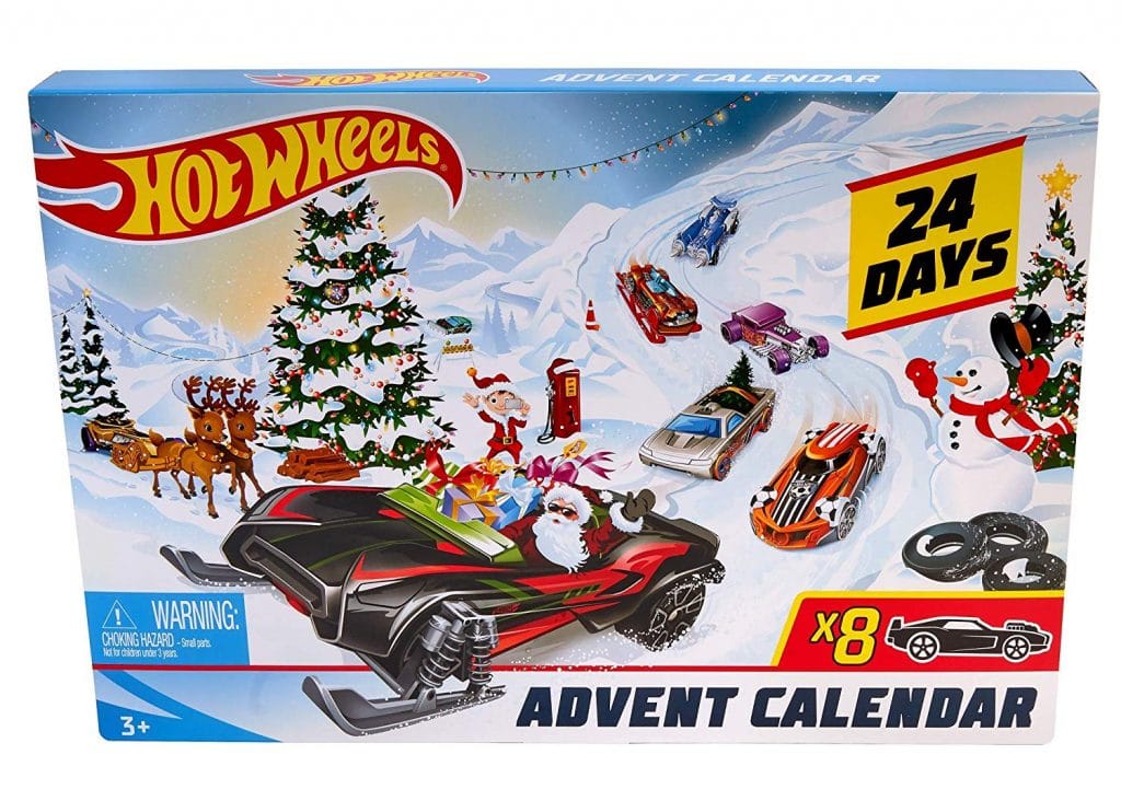 hot wheels 2018 advent calendar