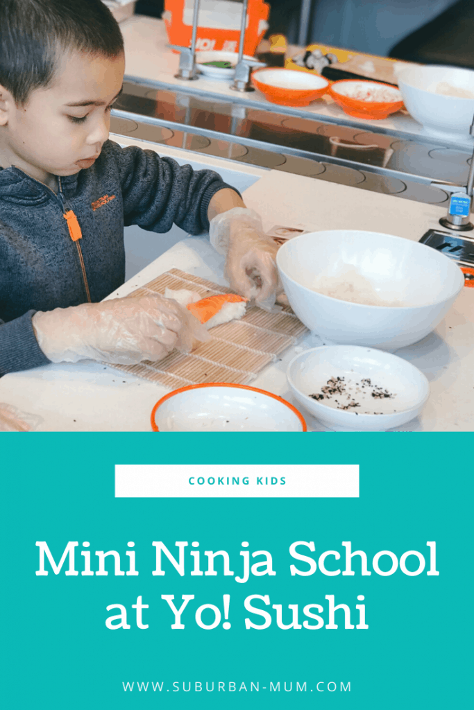 Mini Ninja Sushi School at Yo! Sushi