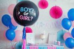 A little kick to celebrate: planning a gender reveal with a playful twist