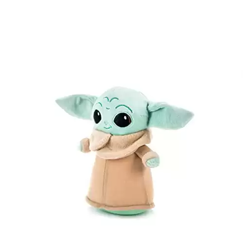 Simba Mandalorian Child Baby Yoda Grogu Plush 18 cm, Official Disney License, for All Ages (6315875796), multicoloured