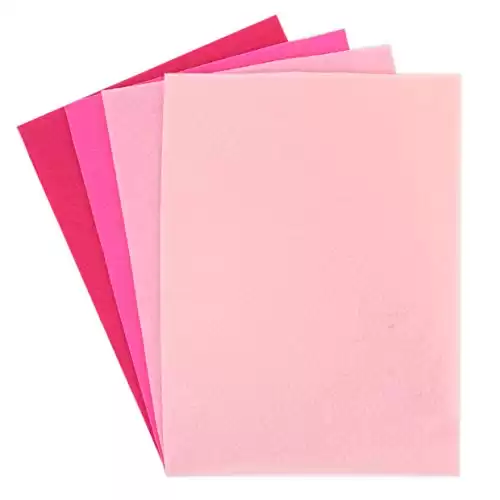 A4 Premium Coloured Crafting Felt - Pink