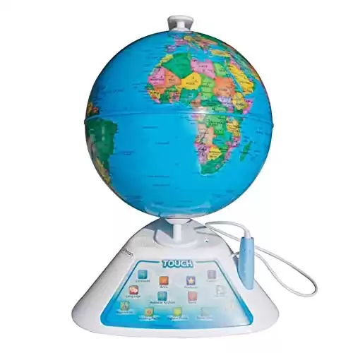 Smart Globe Discovery SG268 - Interactive Smart Globe with Smart Pen by Oregon Scientific