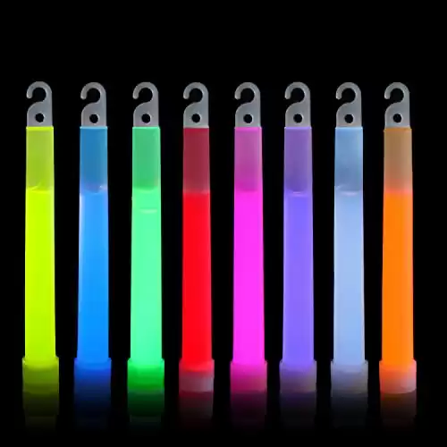 8 Pack Bright Glow Sticks Glow Sticks