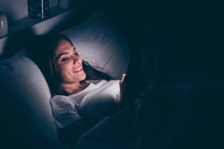 reading in bed