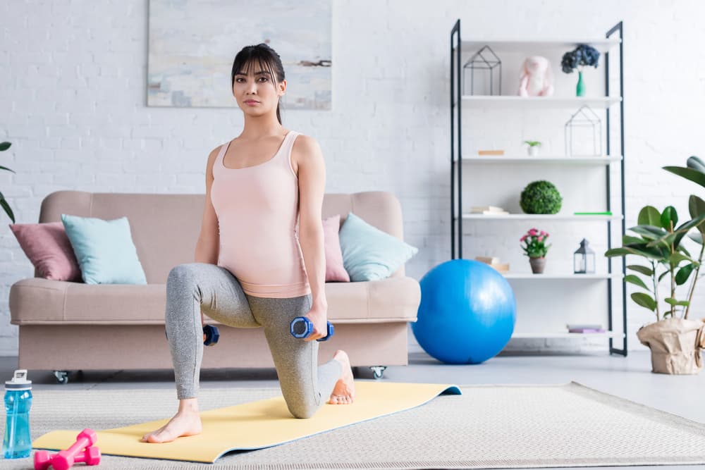 dumbbell workout at home