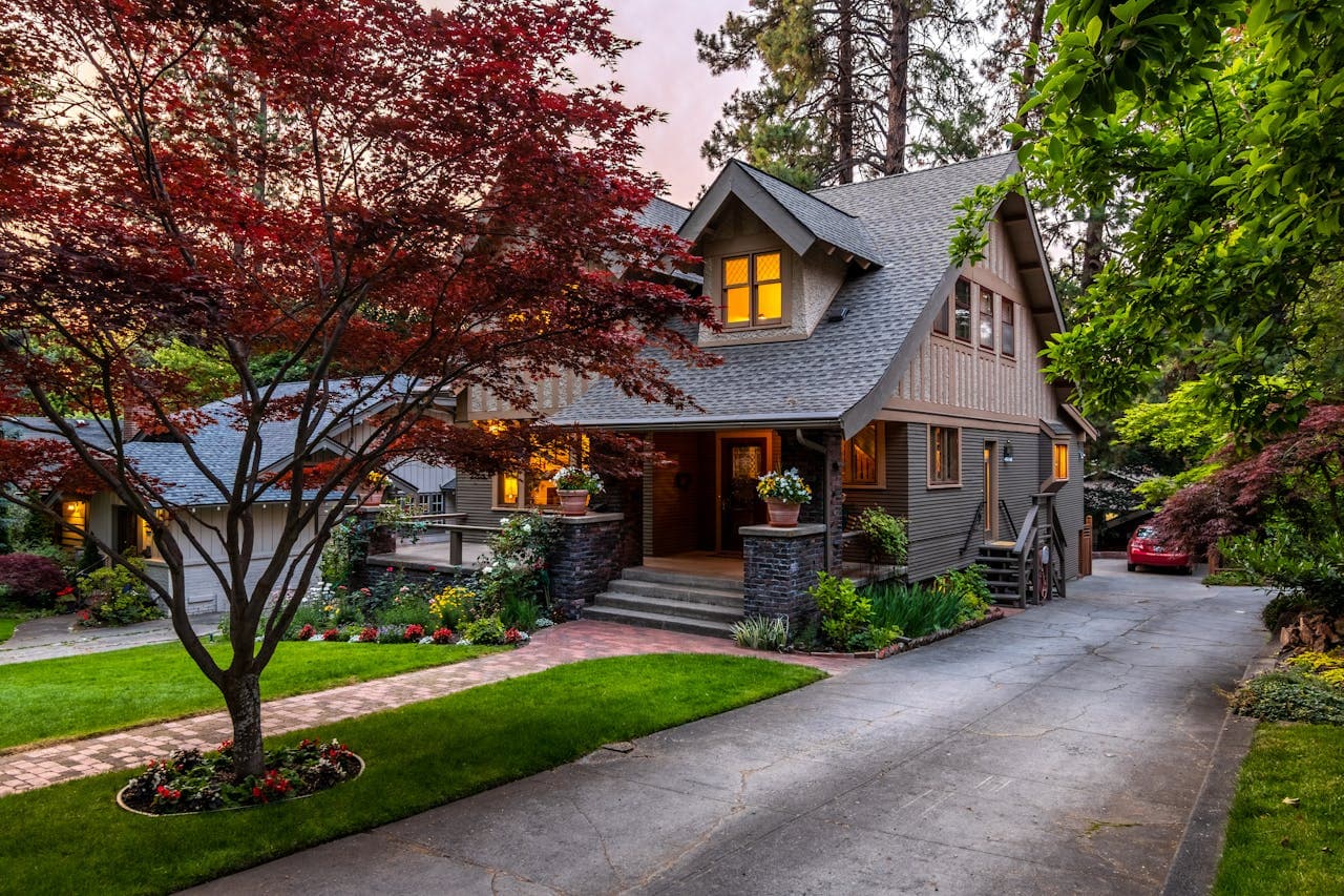 brown and wooden house