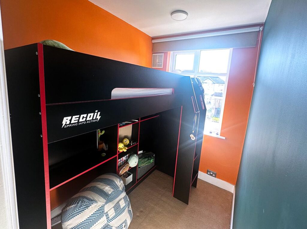 recoil gaming bed