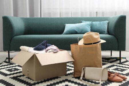 decluttering house
