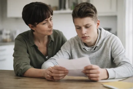 gcse results day parent teenager support