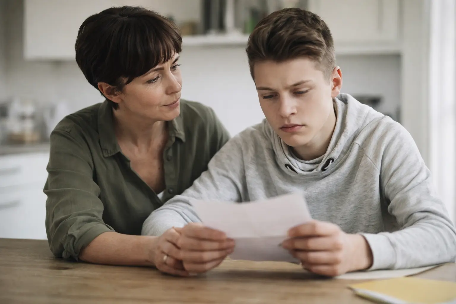 gcse results day parent teenager support