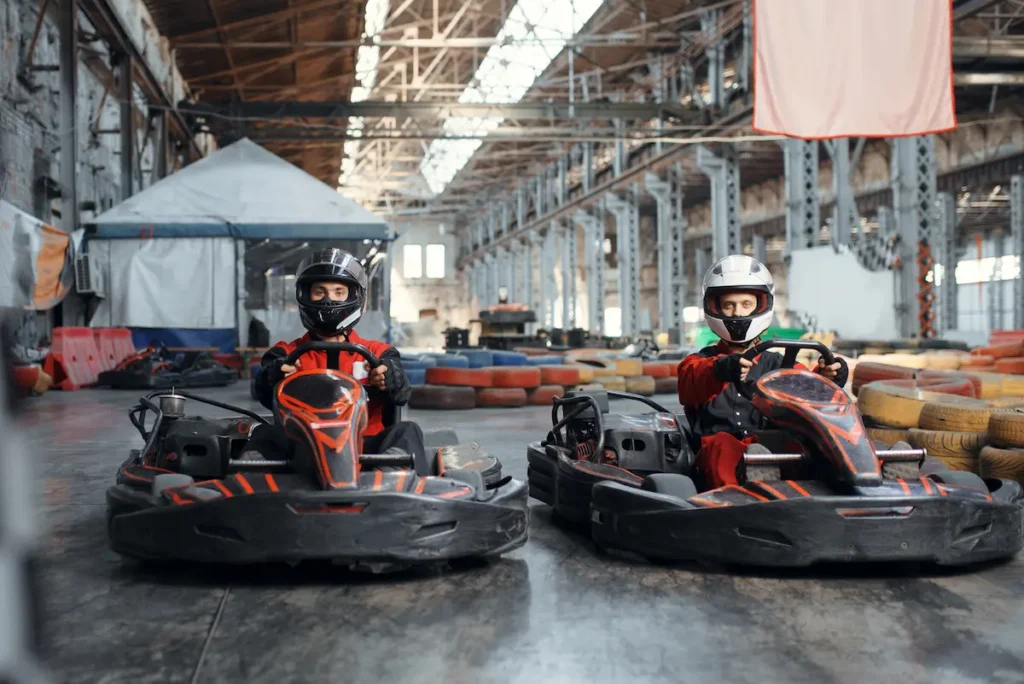 Indoor go karting in Surrey for kids and teens
